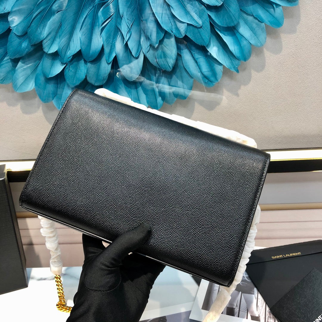 kate medium 24cm black grained calfskin mysite