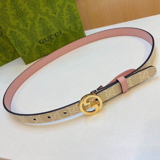 2.0cm new fabric with thin first-layer calfskin belt mysite