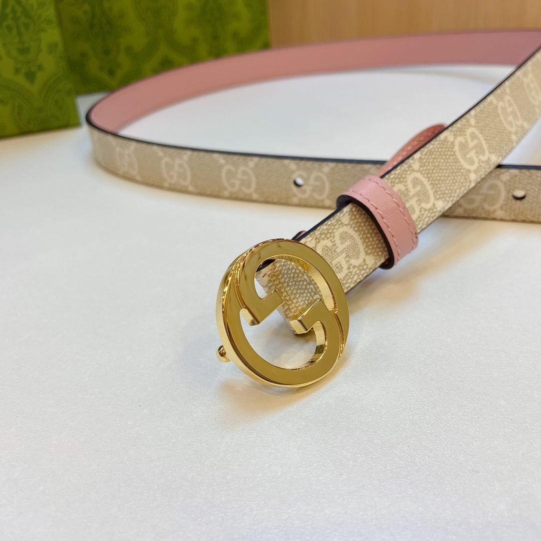 2.0cm new fabric with thin first-layer calfskin belt mysite