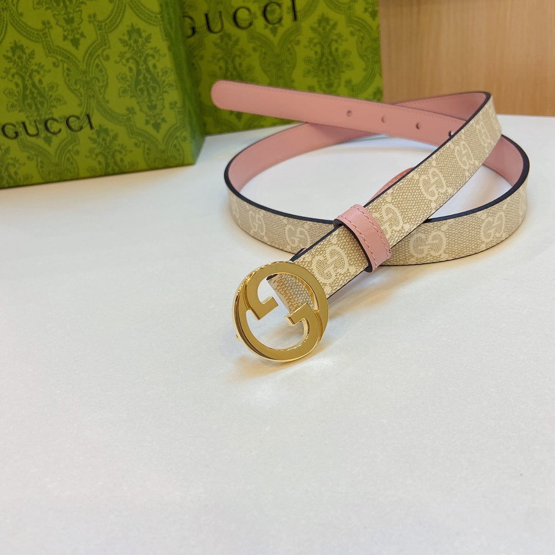 2.0cm new fabric with thin first-layer calfskin belt mysite