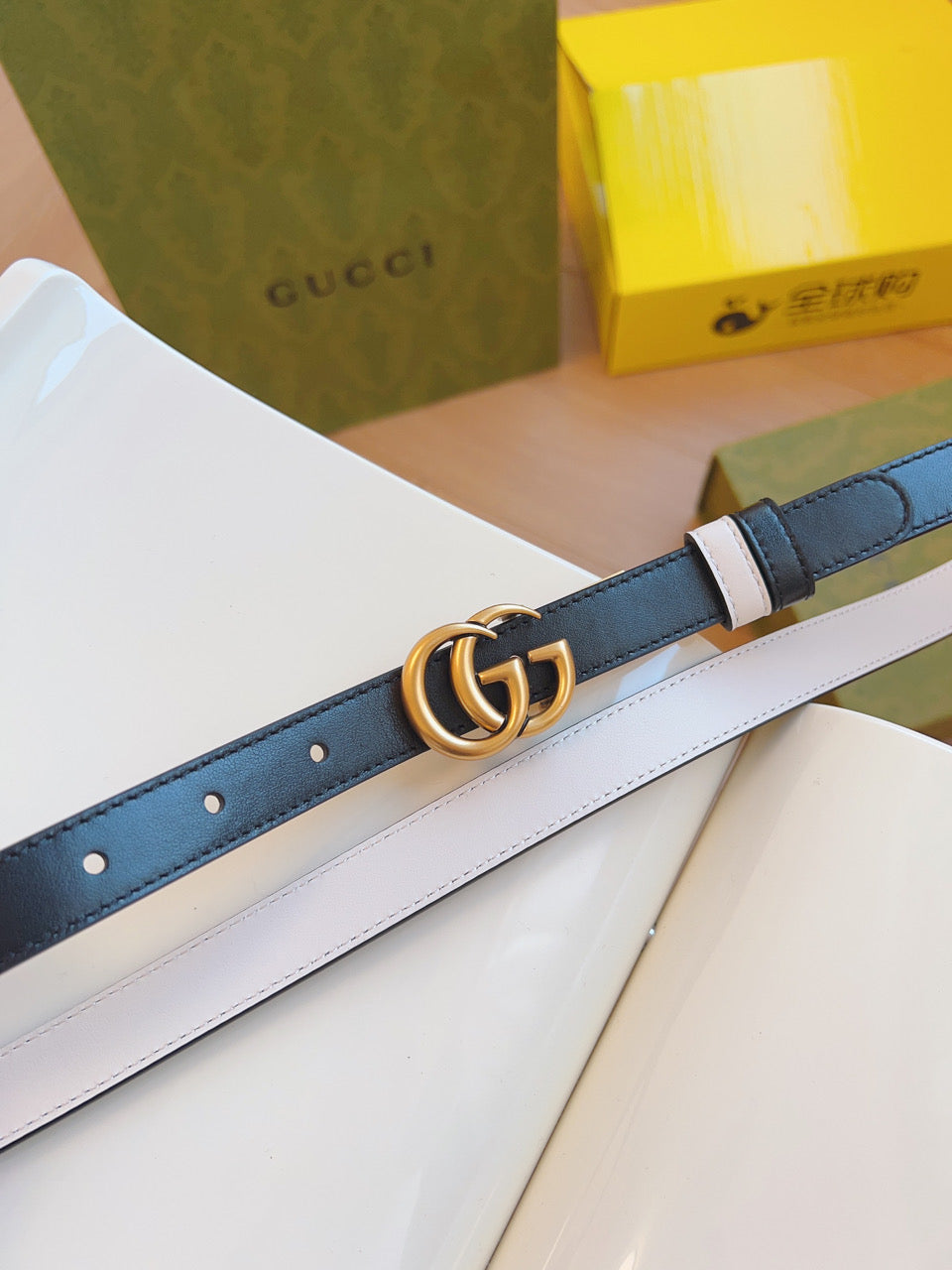 2.0cm women's fine copper buckle belt mysite