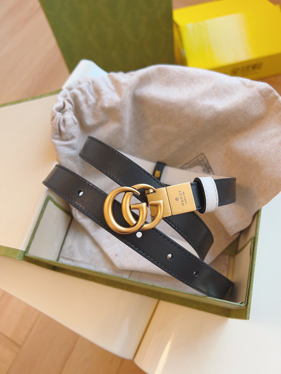 2.0cm women's fine copper buckle belt mysite