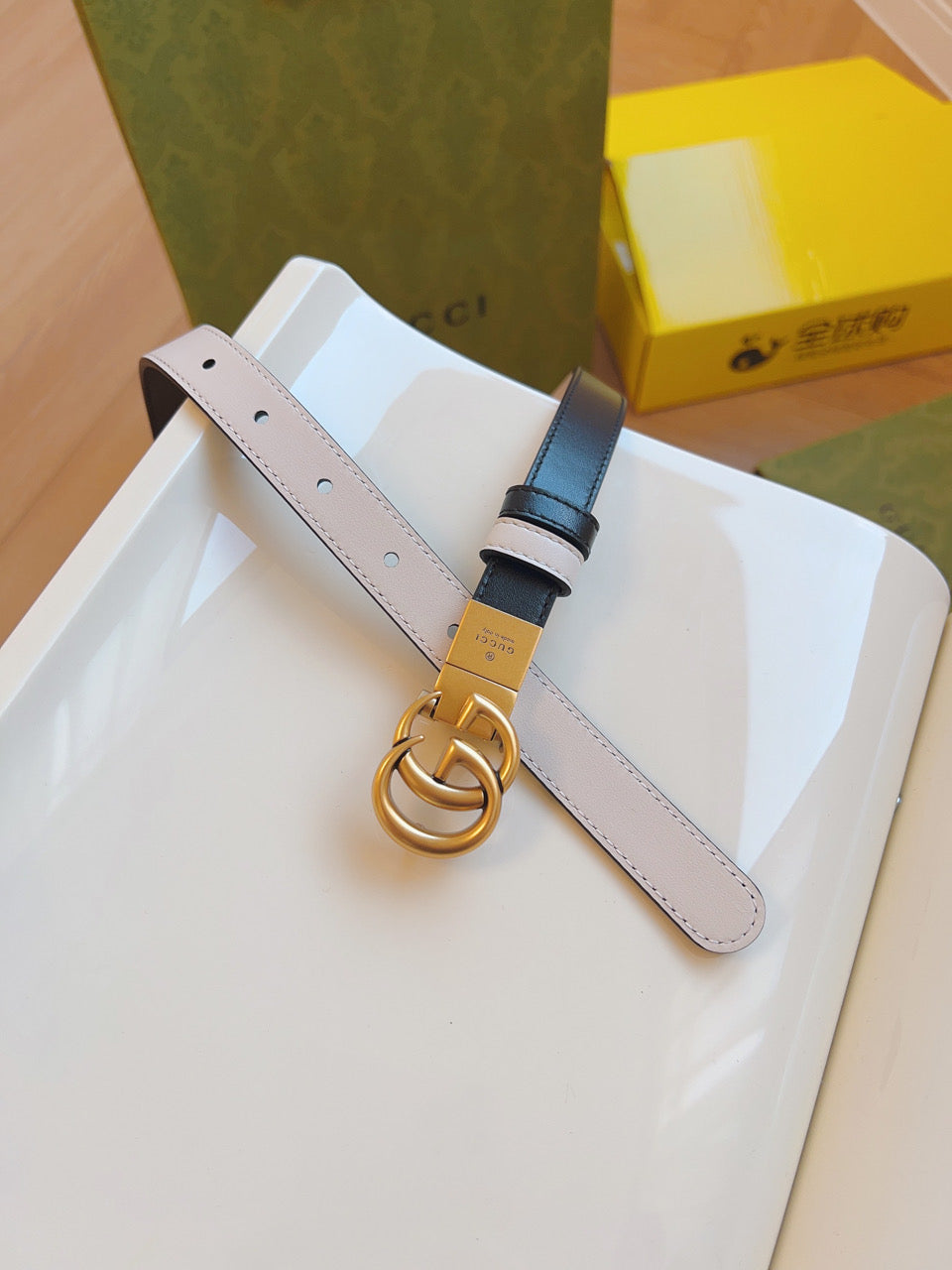 2.0cm women's fine copper buckle belt mysite
