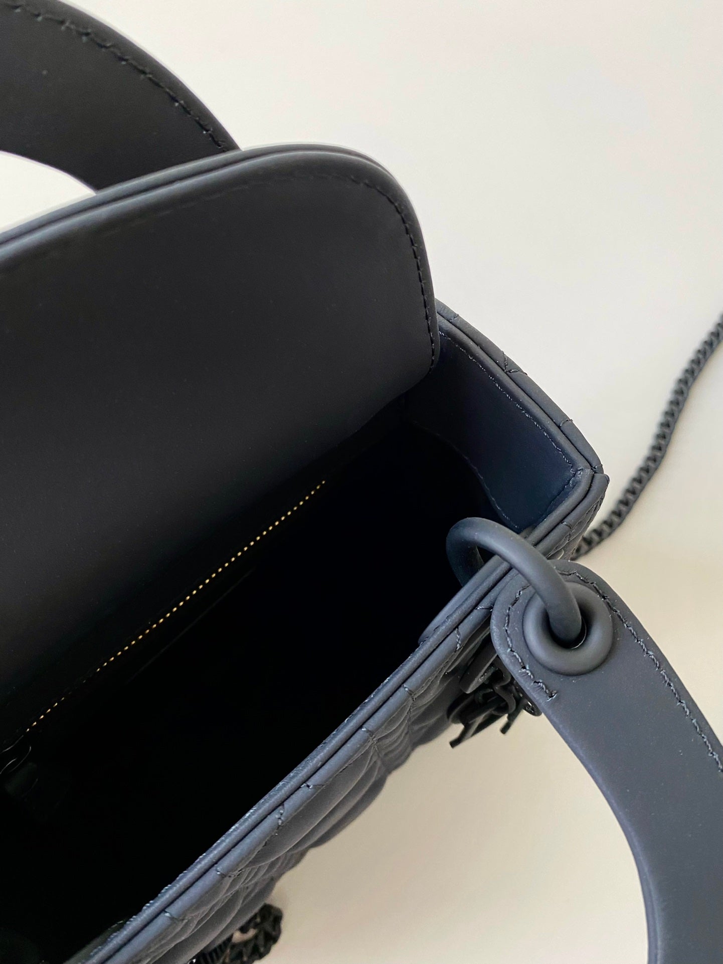 MINI LADY 17 MY ABC ALL BLACK LAMBSKIN mysite