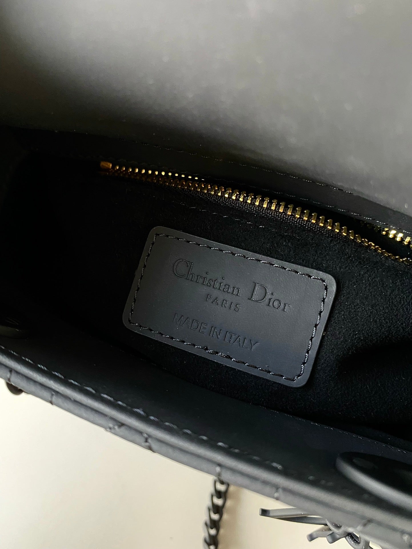 MINI LADY 17 MY ABC ALL BLACK LAMBSKIN mysite