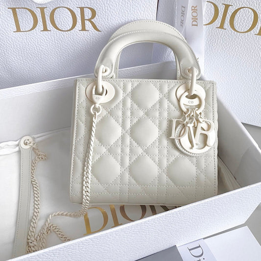 MINI LADY 17 MY ABC WHITE LAMBSKIN mysite