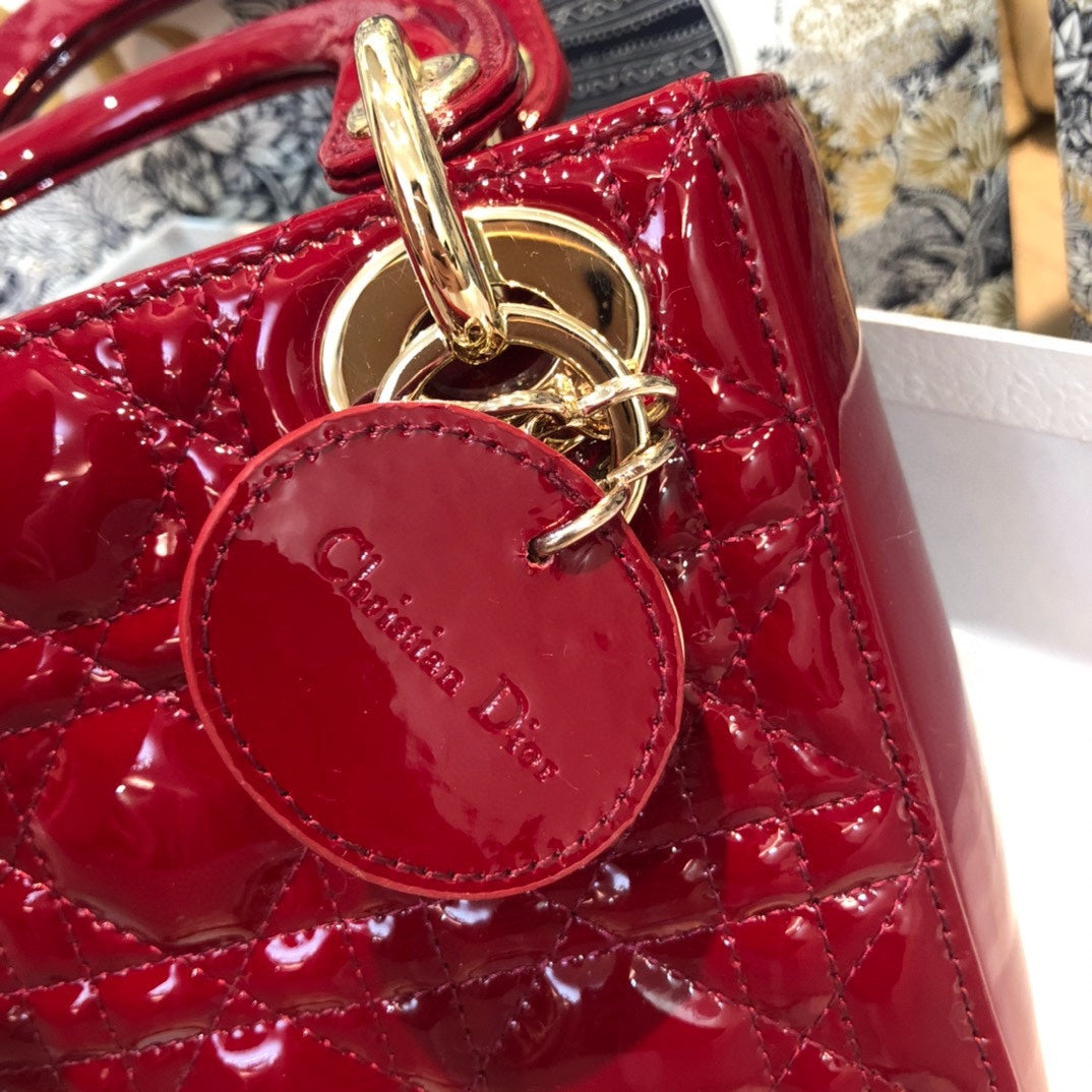 MINI LADY 17 MY ABC RED CALFSKIN mysite