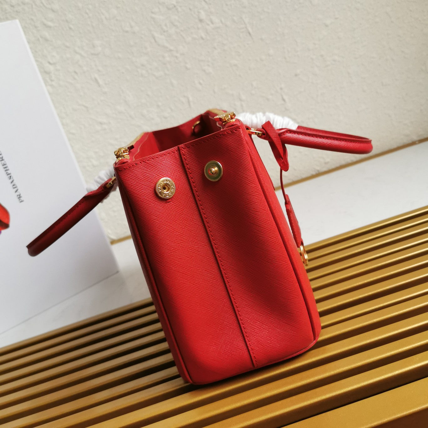 MEDIUM GALLERIA 28 RED SAFFIANO LEATHER mysite