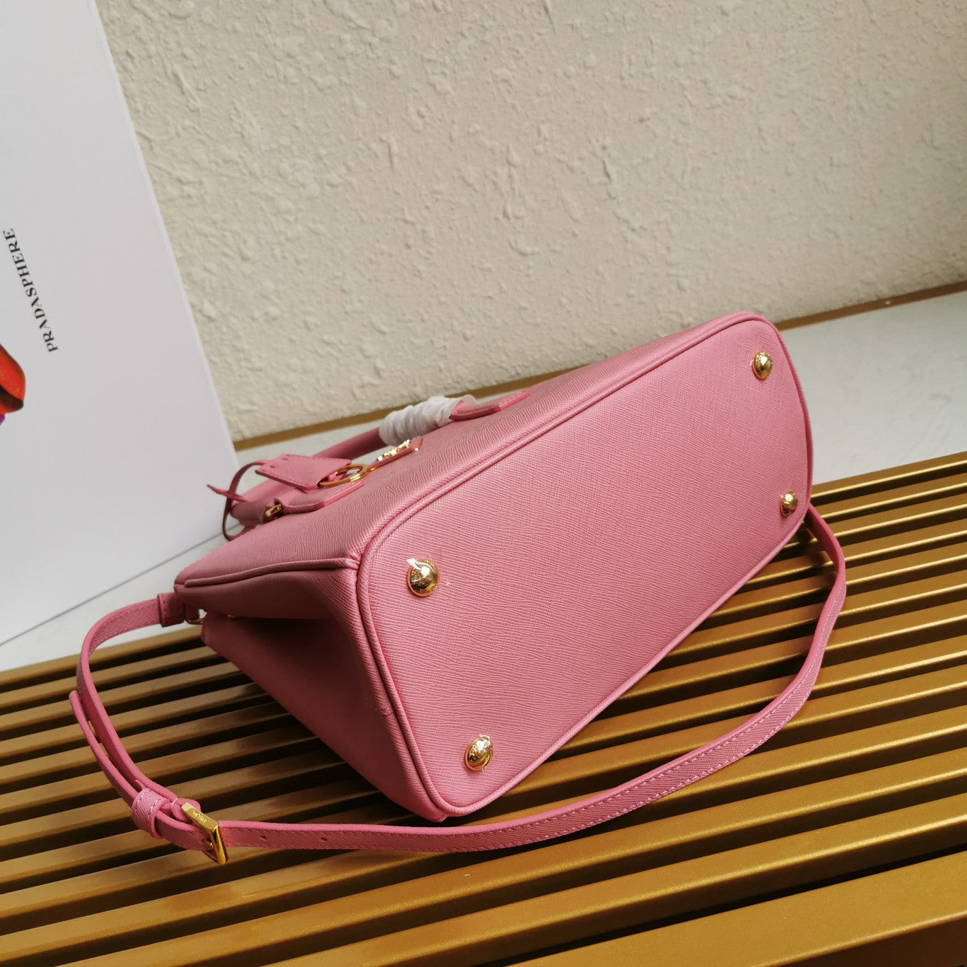 MEDIUM GALLERIA 28 PINK SAFFIANO LEATHER mysite