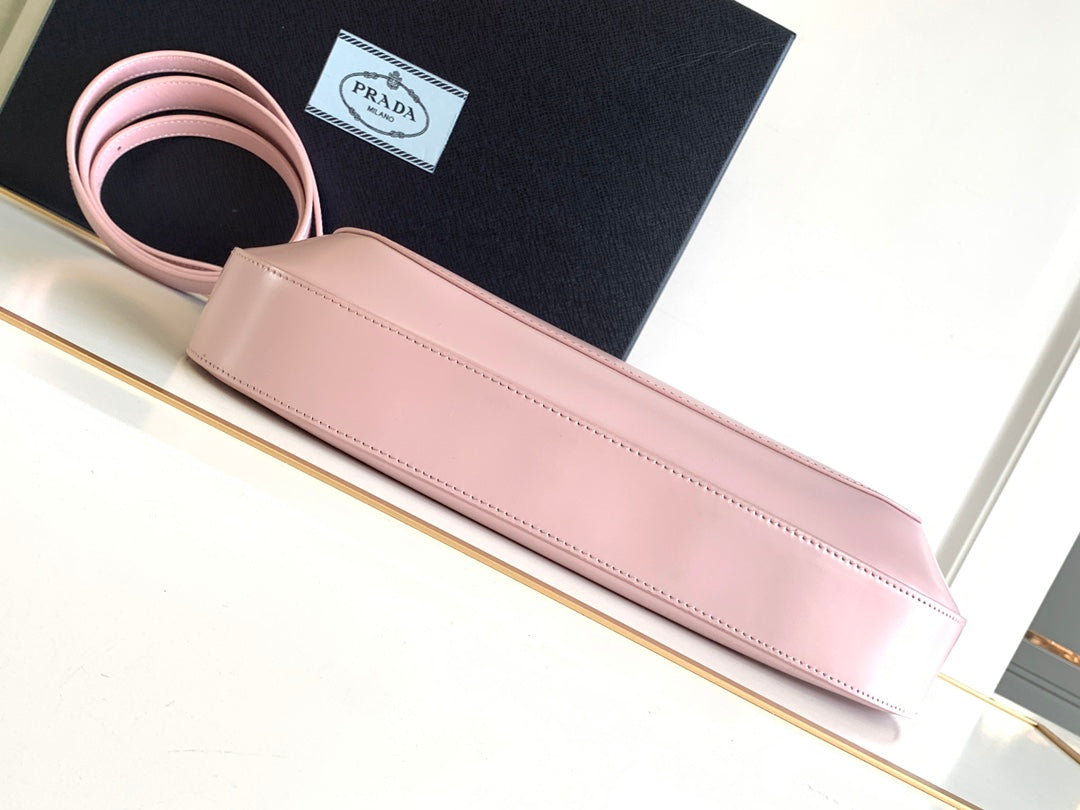 CLEO 30 PINK BRUSHED LEATHER SHOULDER BAG mysite