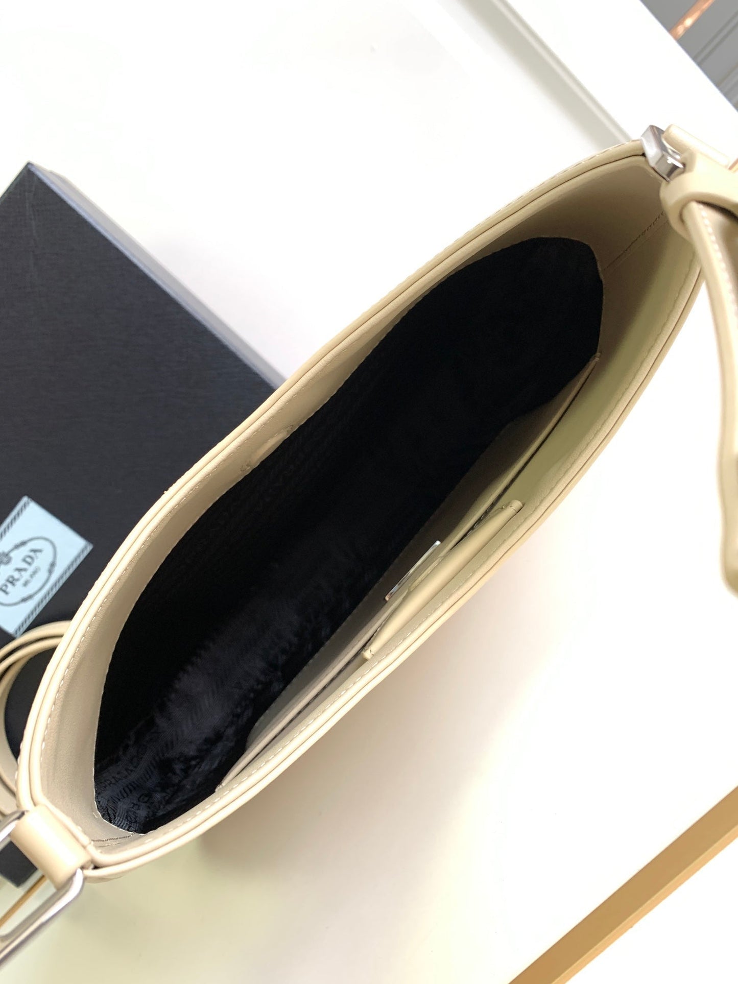 CLEO 30 BEIGE BRUSHED LEATHER SHOULDER BAG mysite