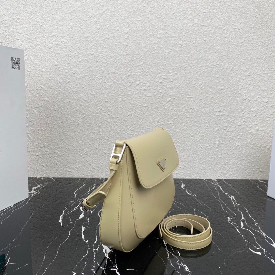 CLEO 24 BEIGE BRUSHED LEATHER SHOULDER BAG mysite