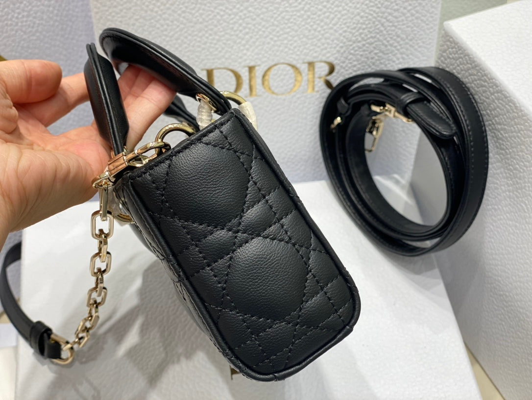 MICRO LADY D-JOY 16.5 BLACK LAMBSKIN mysite