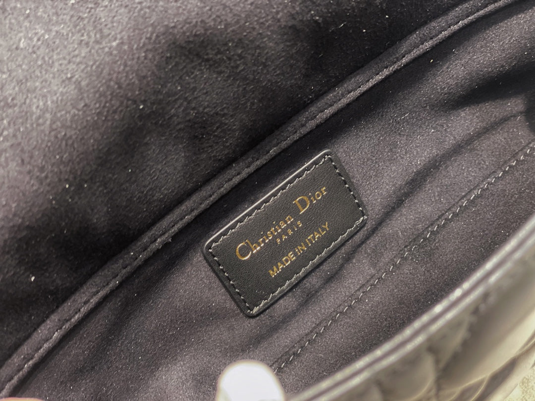 SMALL LADY D-JOY 22 BLACK LAMBSKIN mysite