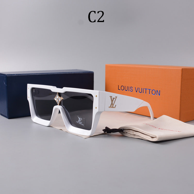 Luxury Large Frame Fashion Sunglasses—82978 Luxcases.shop