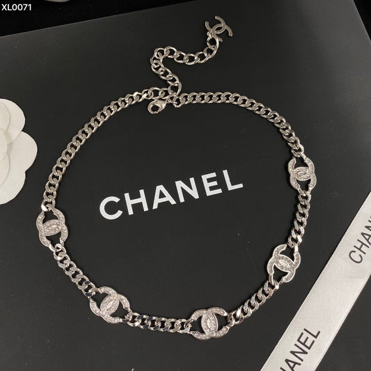 Double C Zircon Necklace mysite
