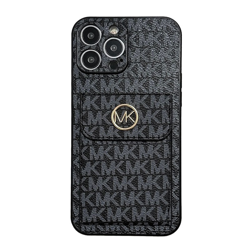 MK Card Bag Gold iPhone Case mysite
