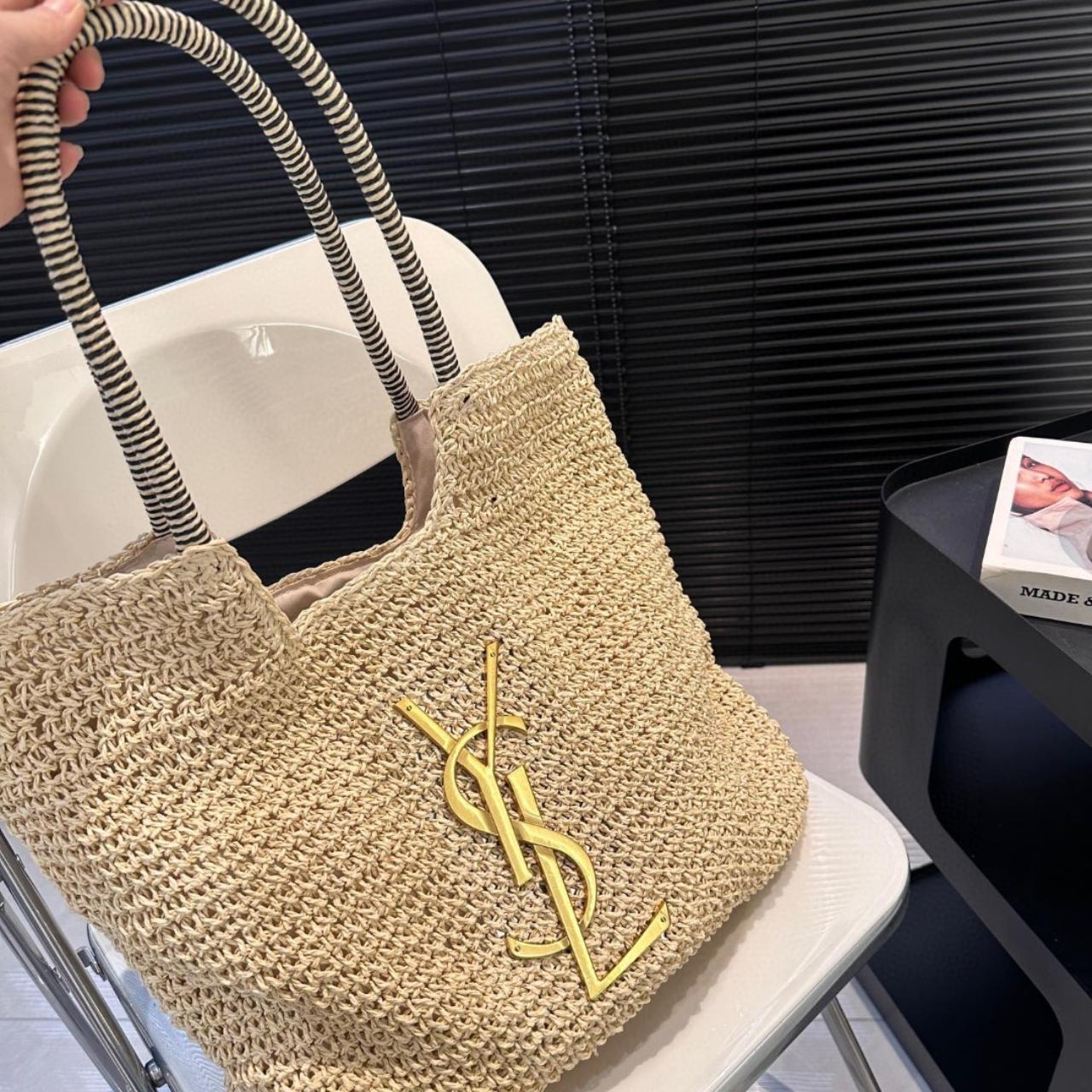 SAINT LAURENT YSL Raffia Bag mysite