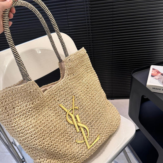 SAINT LAURENT YSL Raffia Bag mysite