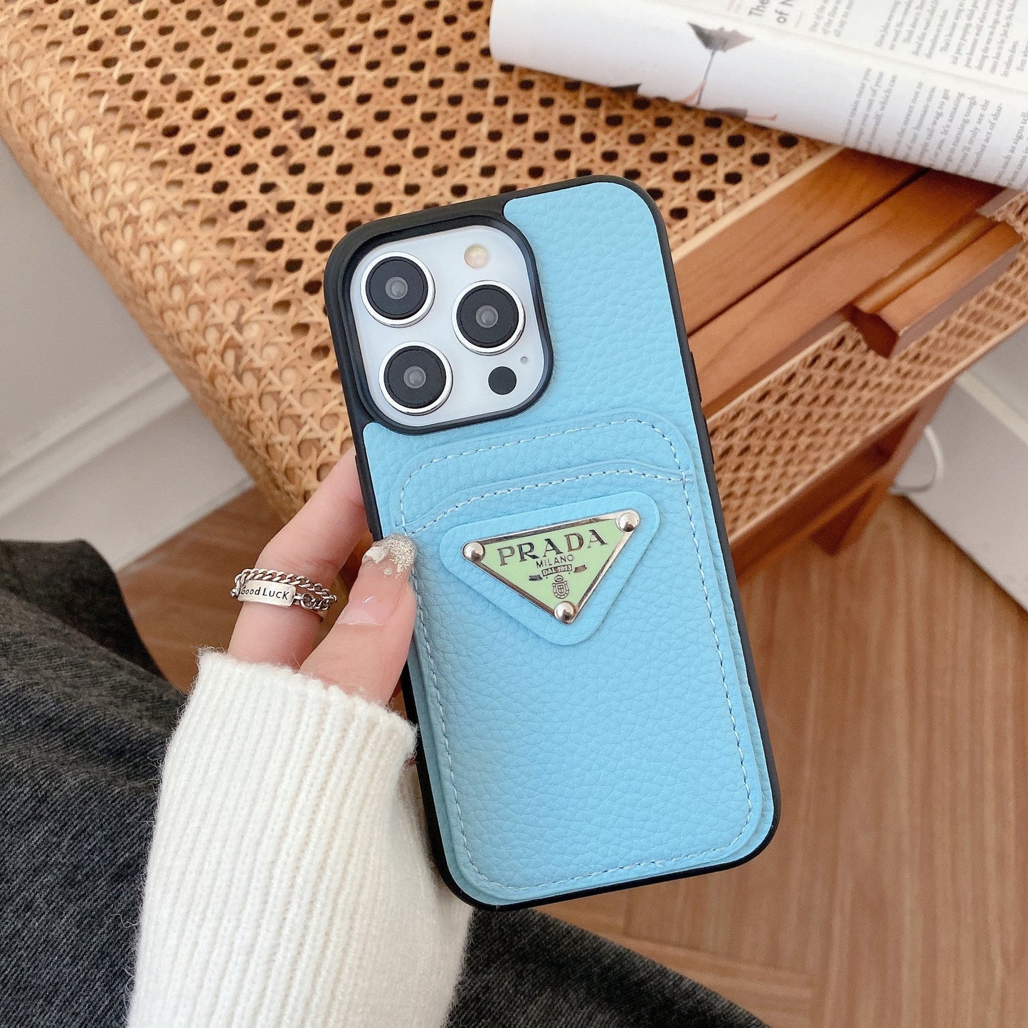 Pra Card Holder Color iPhone Case mysite