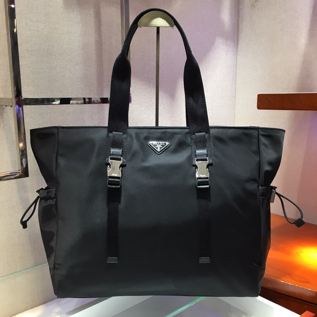 SHOPPING BAG 40 IN BLACK NYLON FABRIC mysite