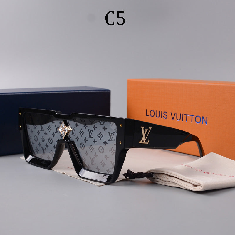 Luxury Large Frame Fashion Sunglasses—82978 Luxcases.shop
