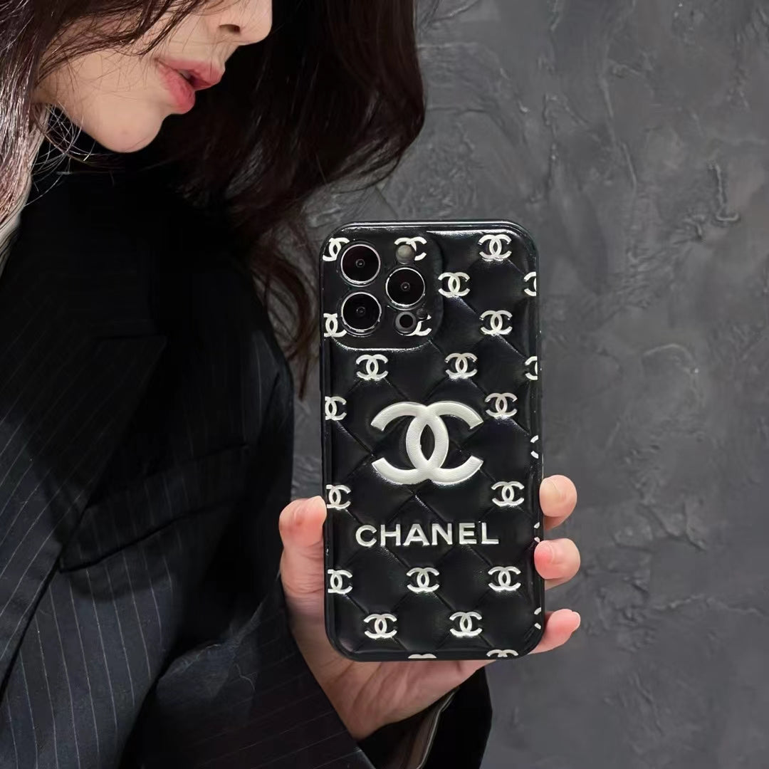 Embossed Chanel iPhone Case: Classic Luxury Designs mysite