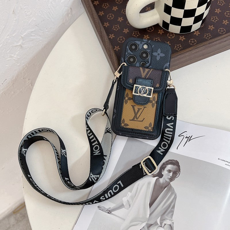 Lou Card Holder Crossbody iPhone Case mysite