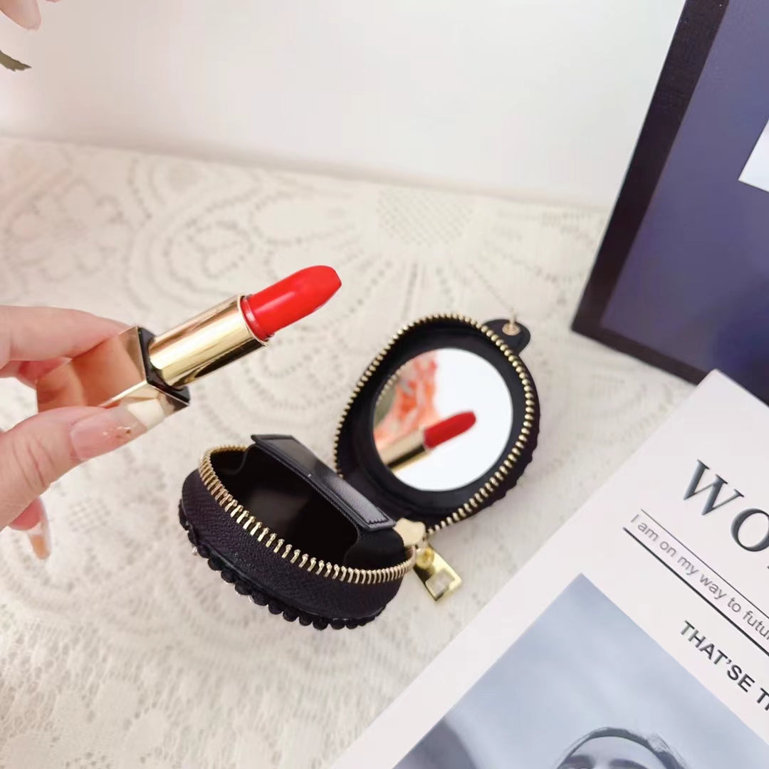 LUXURY CHANEL Airpods Case With Mirror mysite