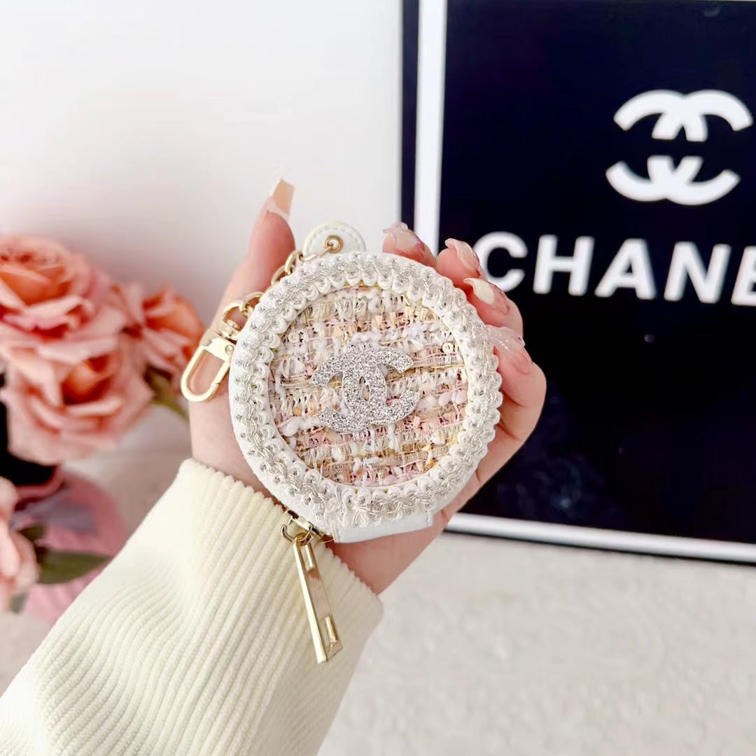 LUXURY CHANEL Airpods Case With Mirror mysite