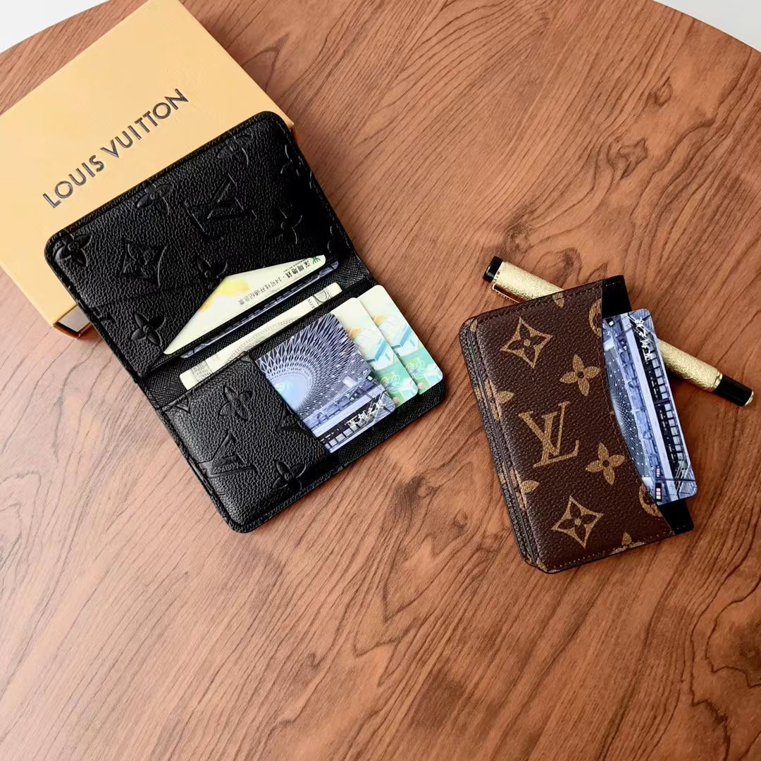 Elegant LV Checkered & Monogram Wallets mysite