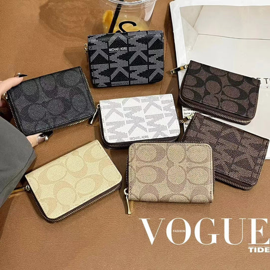 Luxury MK & CO-Inspired Zipper Wallet Collection mysite
