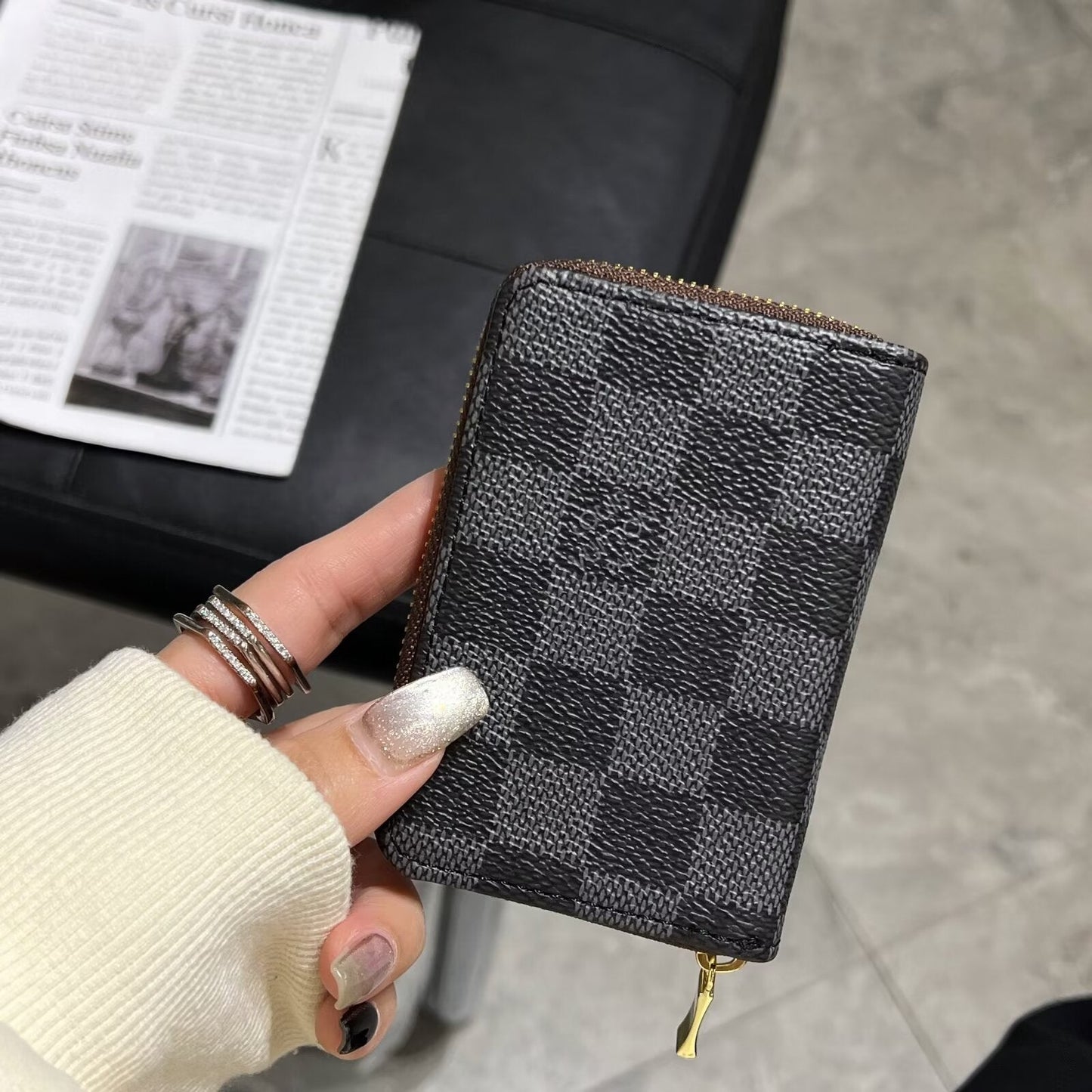 Luxury Monogram Zipper Wallet Collection – LV, GG, and BBR mysite