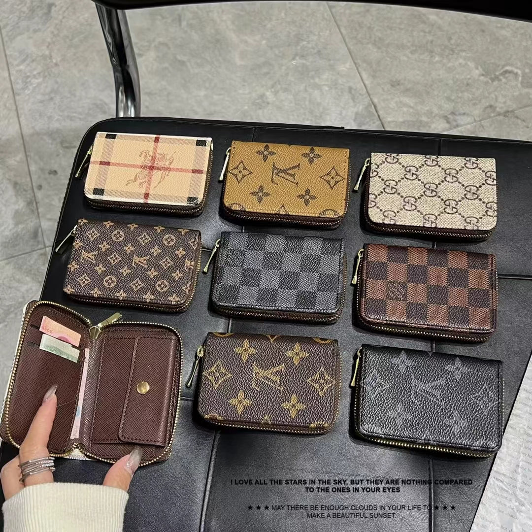 Luxury Monogram Zipper Wallet Collection – LV, GG, and BBR-s mysite