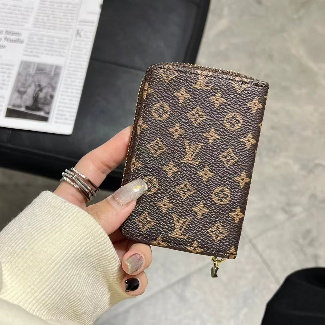Luxury Monogram Zipper Wallet Collection – LV, GG, and BBR mysite