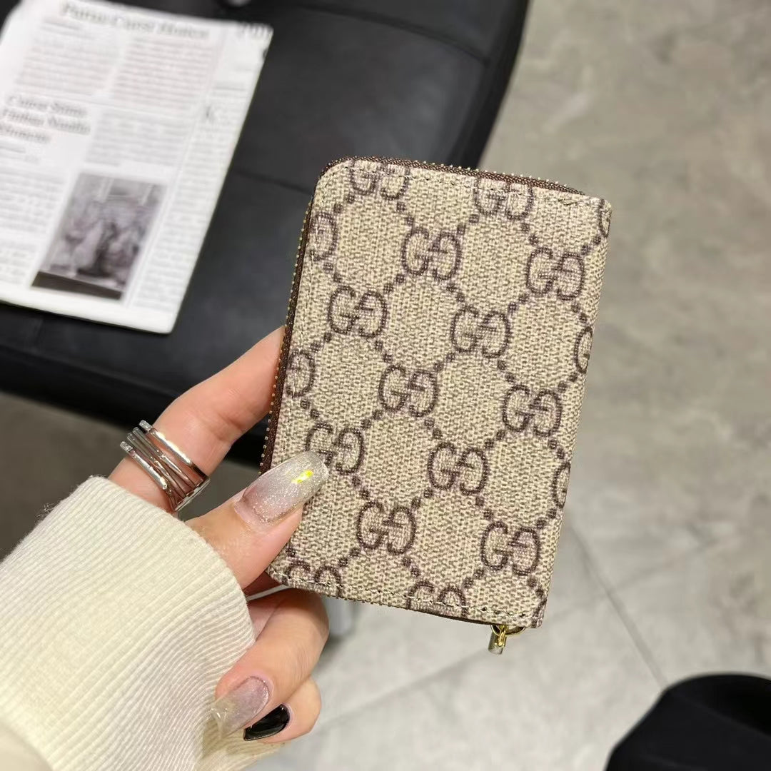 Luxury Monogram Zipper Wallet Collection – LV, GG, and BBR mysite