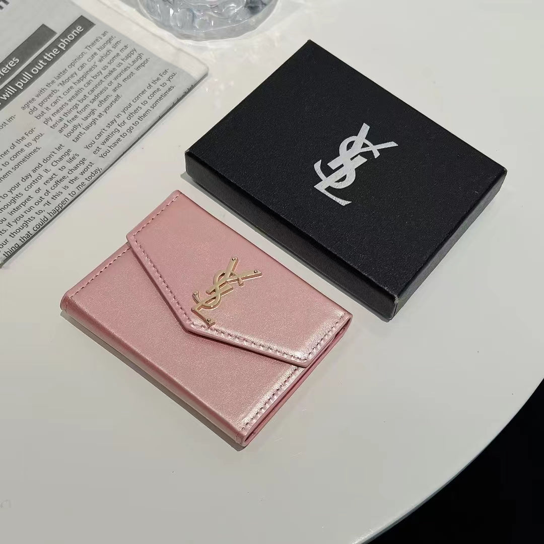 Luxury YLS Inspired Monogram Card Holder Wallet mysite
