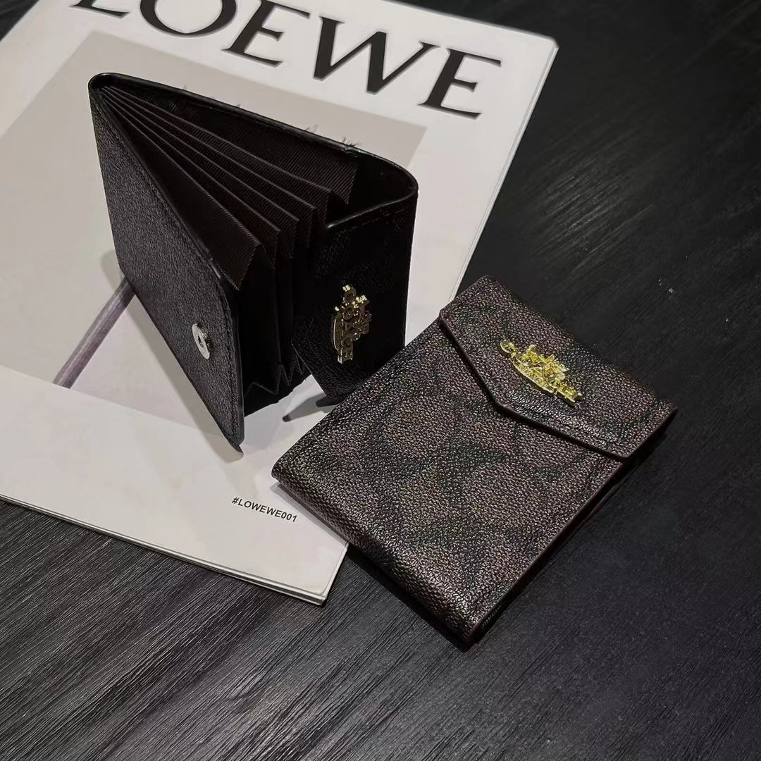 Luxury MK & CO -Inspired Monogram Card Holder Wallets mysite