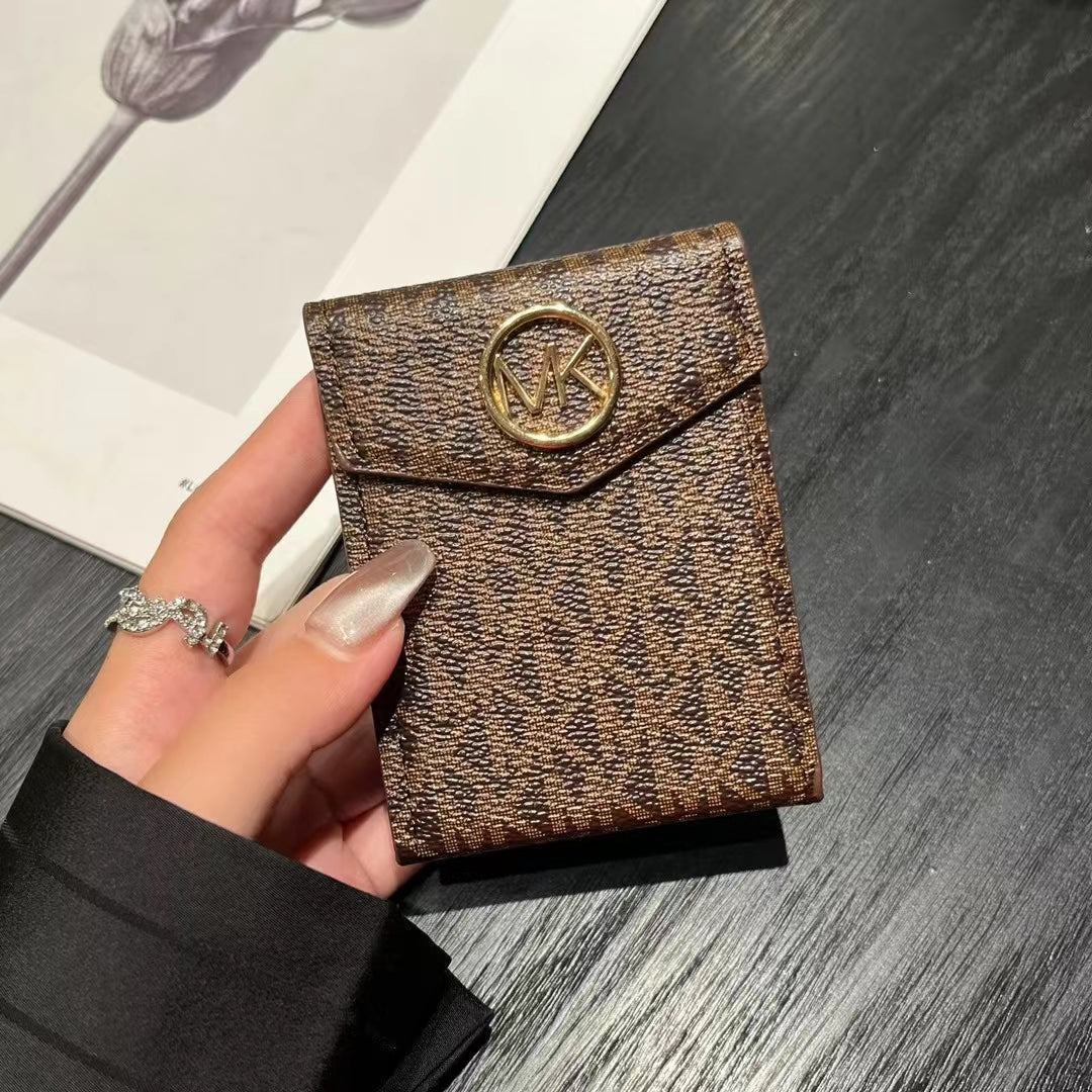 Luxury MK & CO -Inspired Monogram Card Holder Wallets mysite