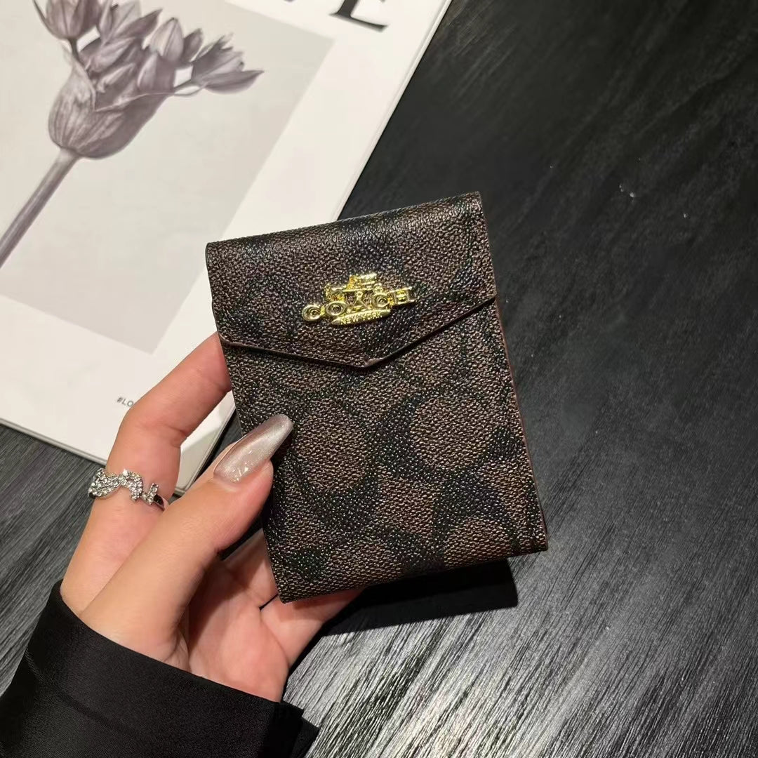 Luxury MK & CO -Inspired Monogram Card Holder Wallets mysite