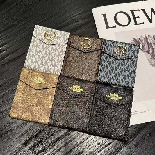 Luxury MK & CO -Inspired Monogram Card Holder Wallets mysite
