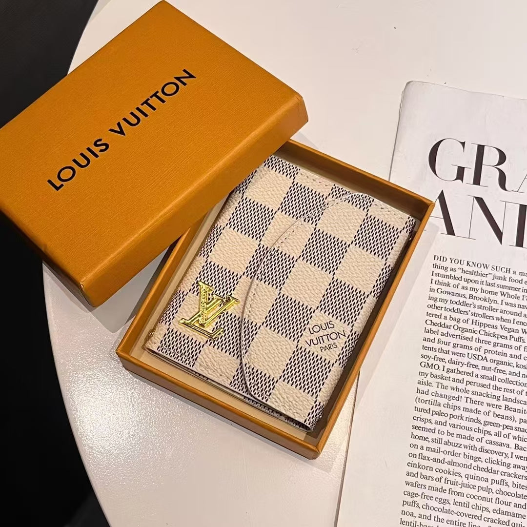 Luxury LV & GG-Inspired Monogram Compact Wallet Collections mysite