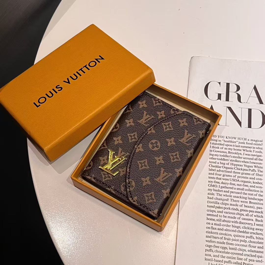 Luxury LV & GG-Inspired Monogram Compact Wallet Collection mysite