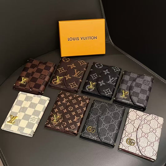 Luxury LV & GG-Inspired Monogram Compact Wallet Collections mysite