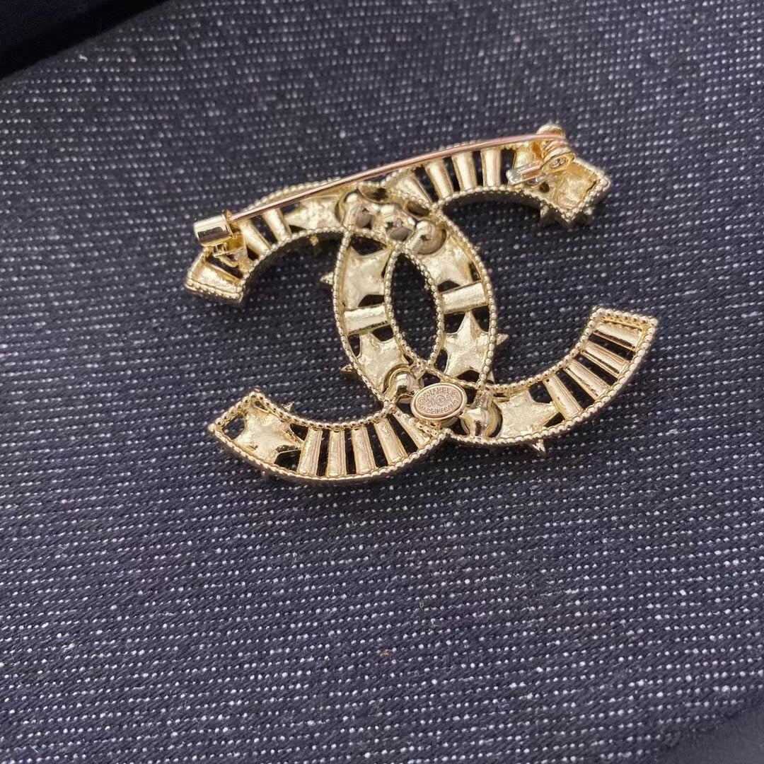 Star Pearl Diamond Brooch mysite
