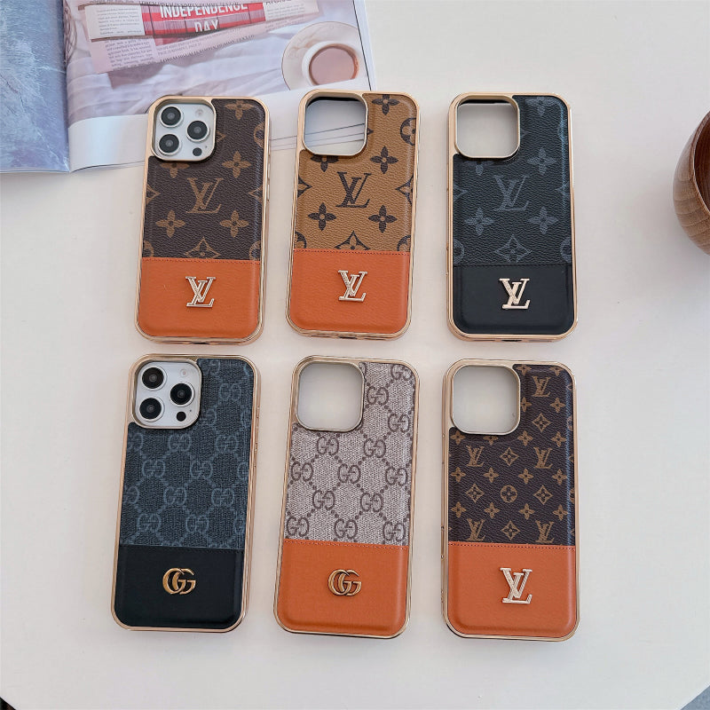 Latest Case Monogram Leather For iPhones mysite