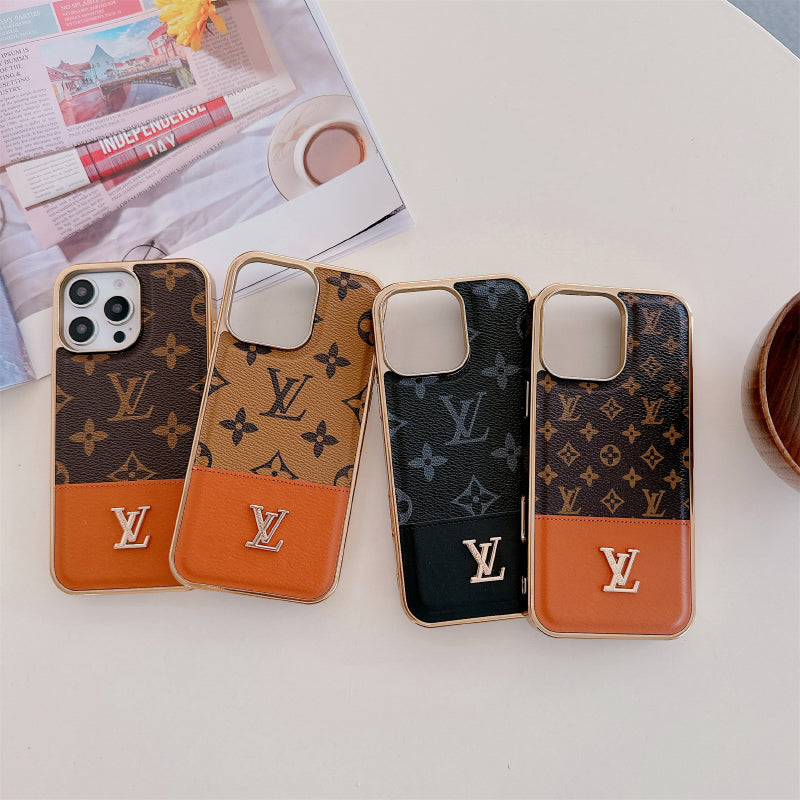 Latest Case Monogram Leather For iPhones mysite