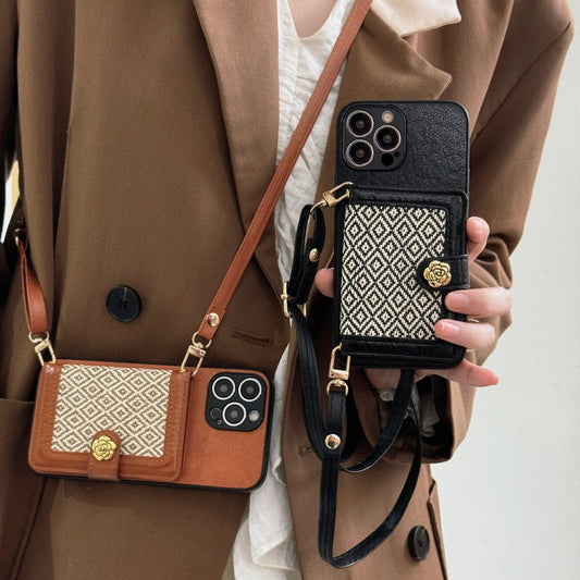 CC Camellia Crossbody iPhone Case mysite