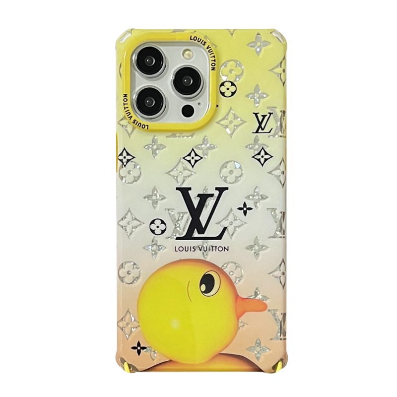 Lou Duck & Rabbit Square iPhone Case mysite