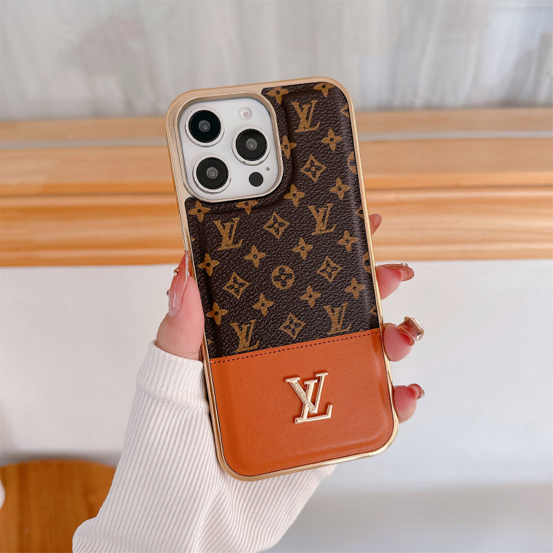 Latest Case Monogram Leather For iPhones mysite